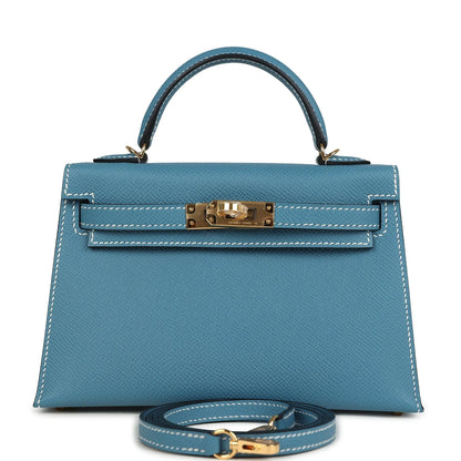 Kelly 20 Mini Handbag - Gold Hardware