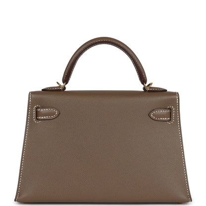 Kelly 20 Mini Handbag - Gold Hardware
